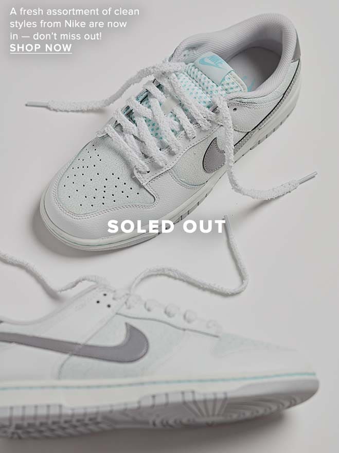 Soled Out. Shop Now.